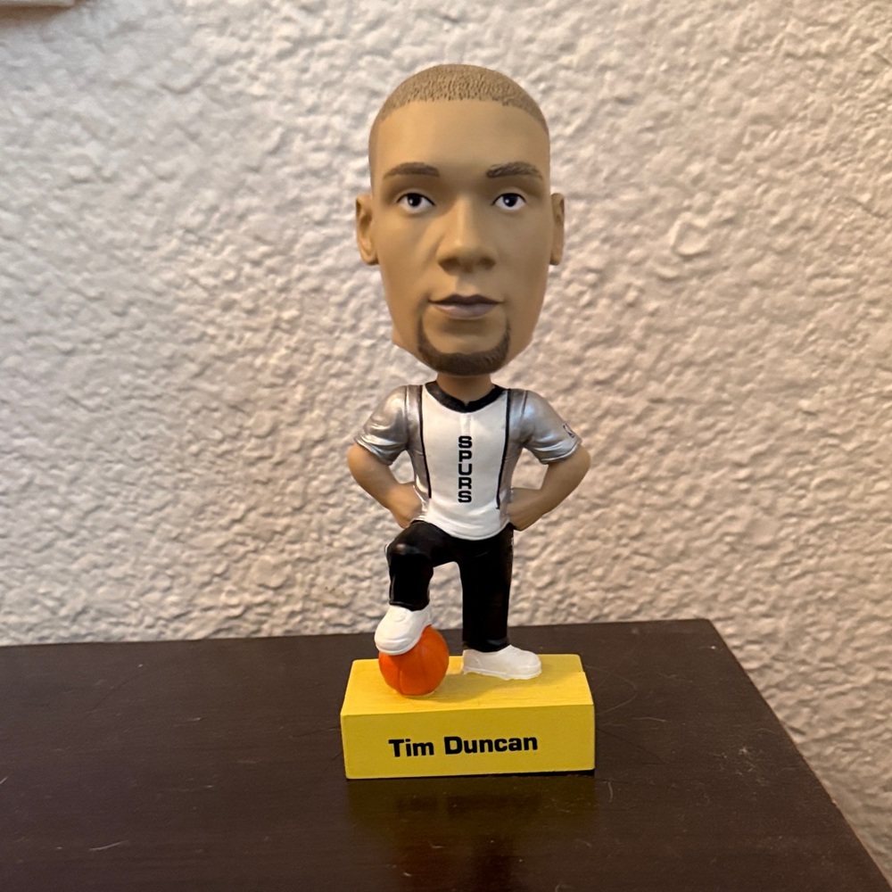 Tim Duncan Spurs Bobblehead